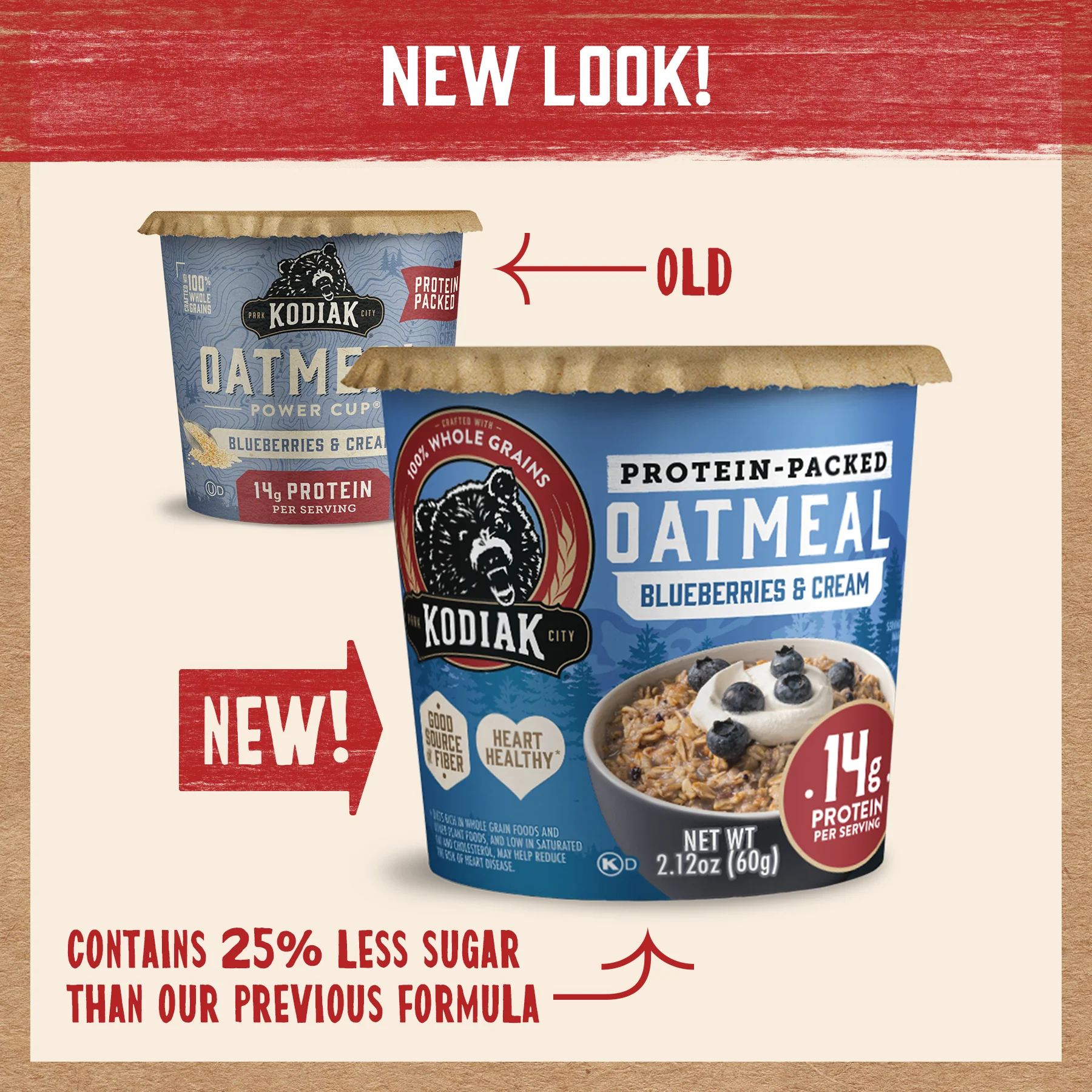 Blueberries & Cream Oatmeal Cup - Image 4