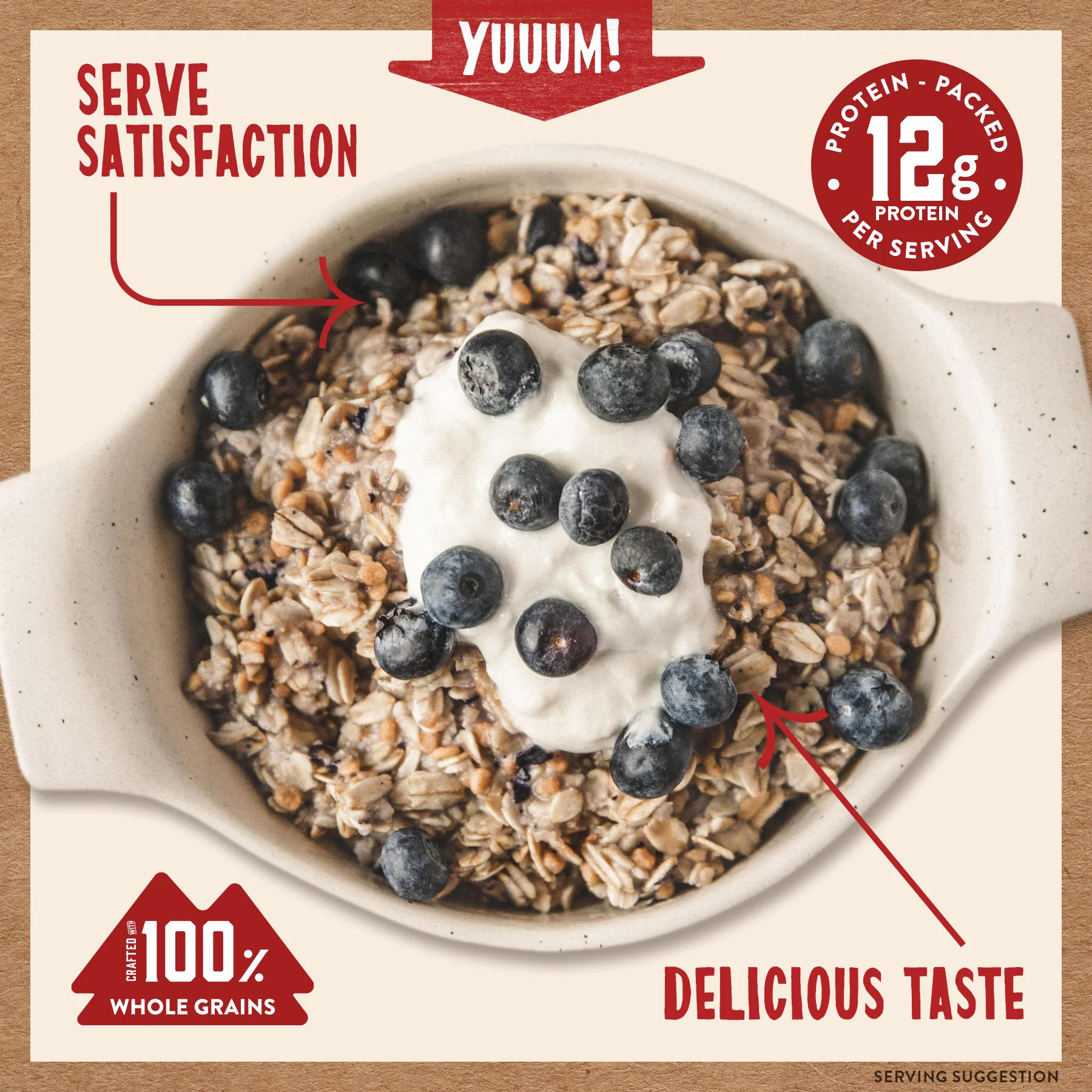 Blueberries & Cream Oatmeal Packets - Image 3