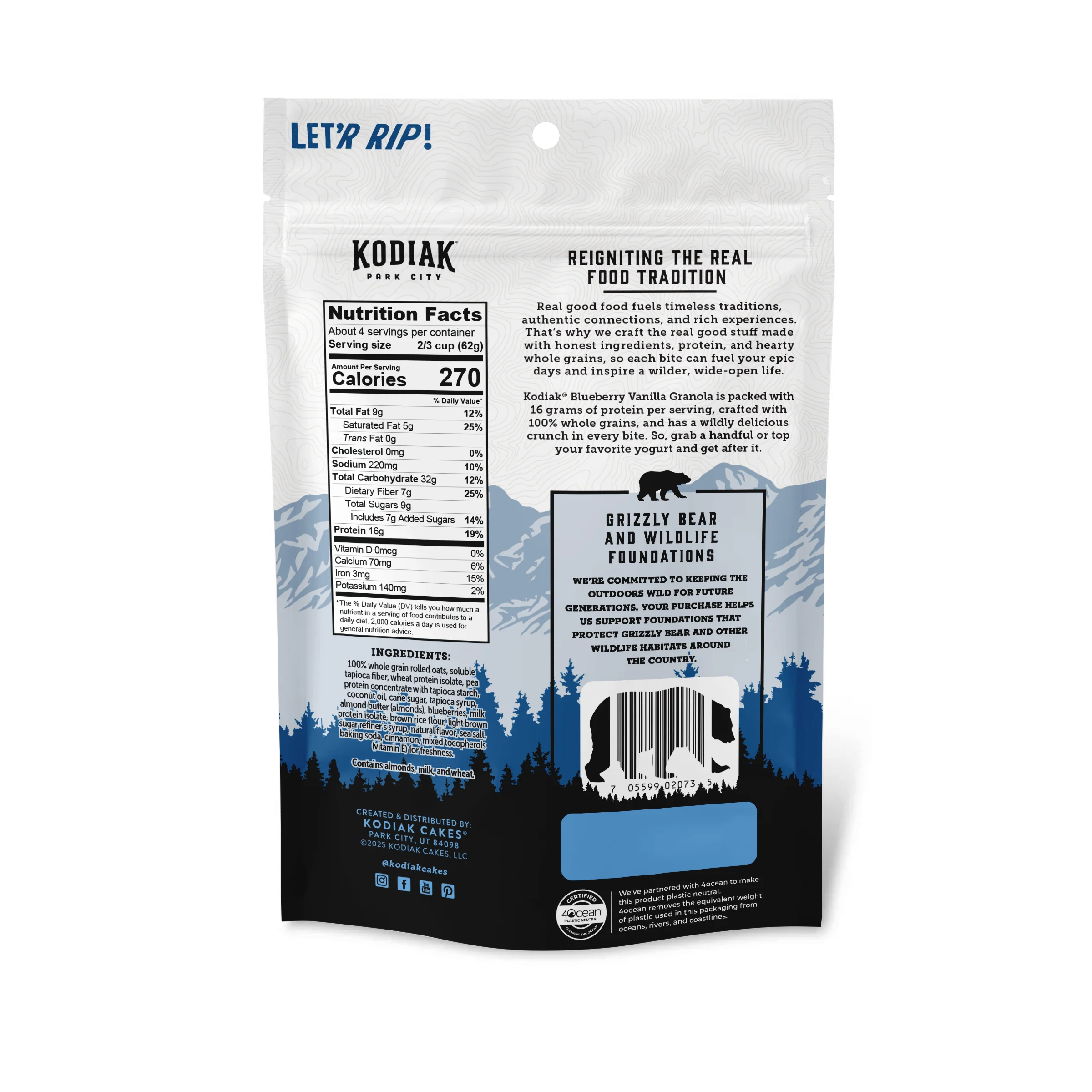 Blueberry Vanilla Granola - Image 3