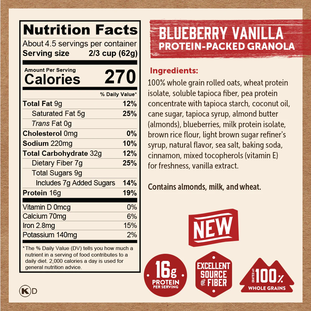 Blueberry Vanilla Granola - Image 4