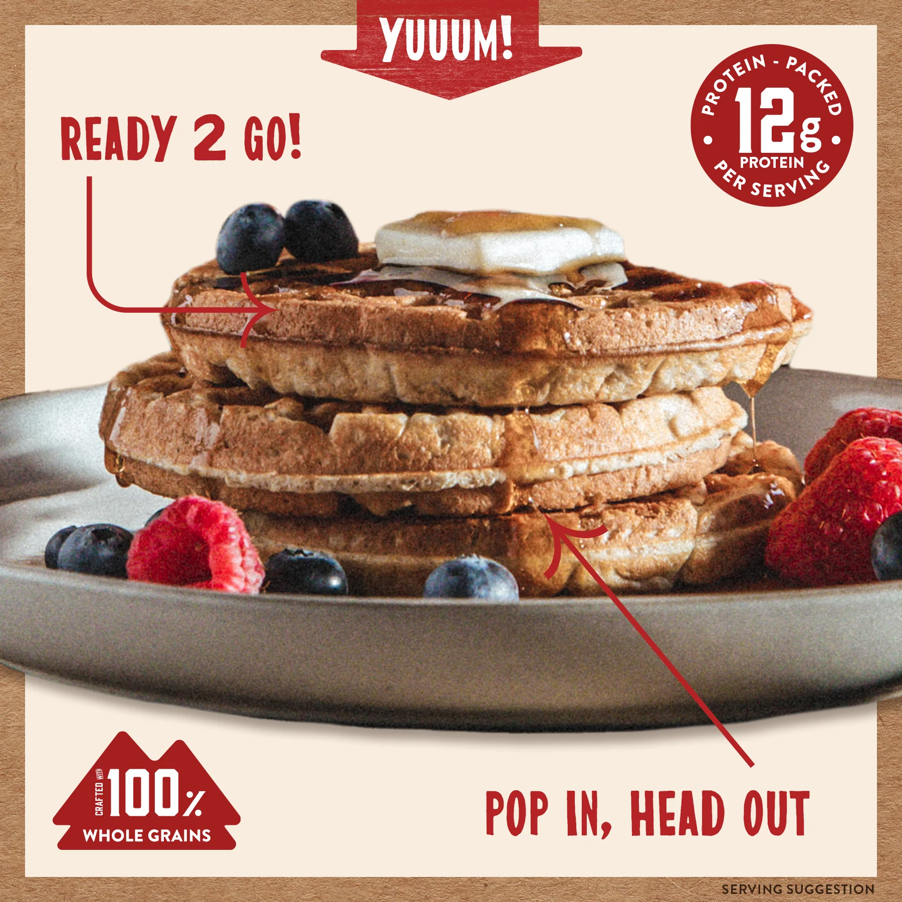 Buttermilk & Vanilla Power Waffles - Image 3