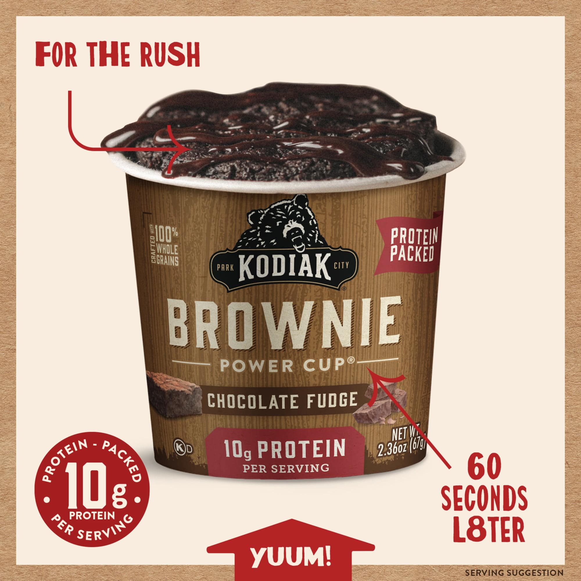 Chocolate Fudge Brownie Cup - Image 3