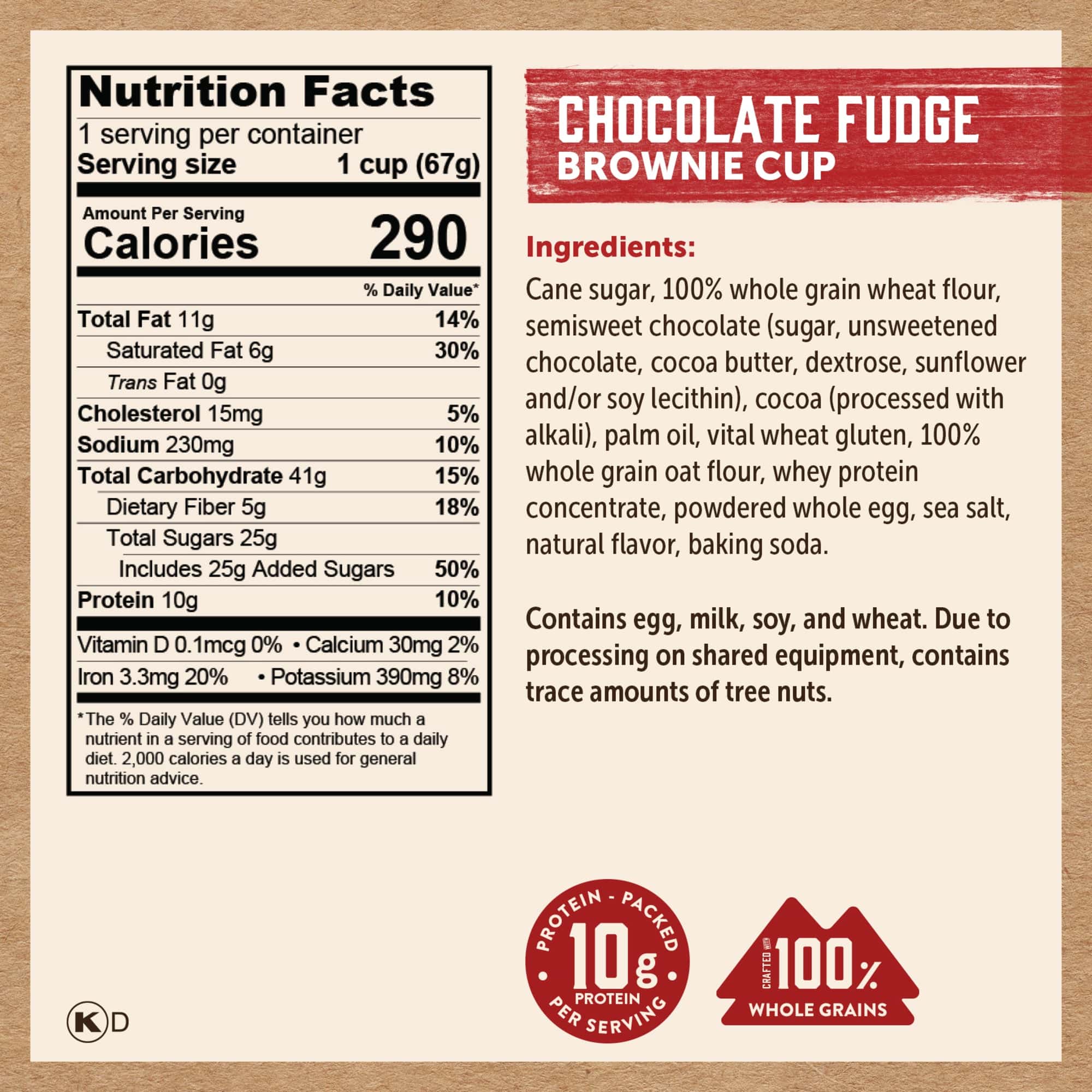 Chocolate Fudge Brownie Cup - Image 5
