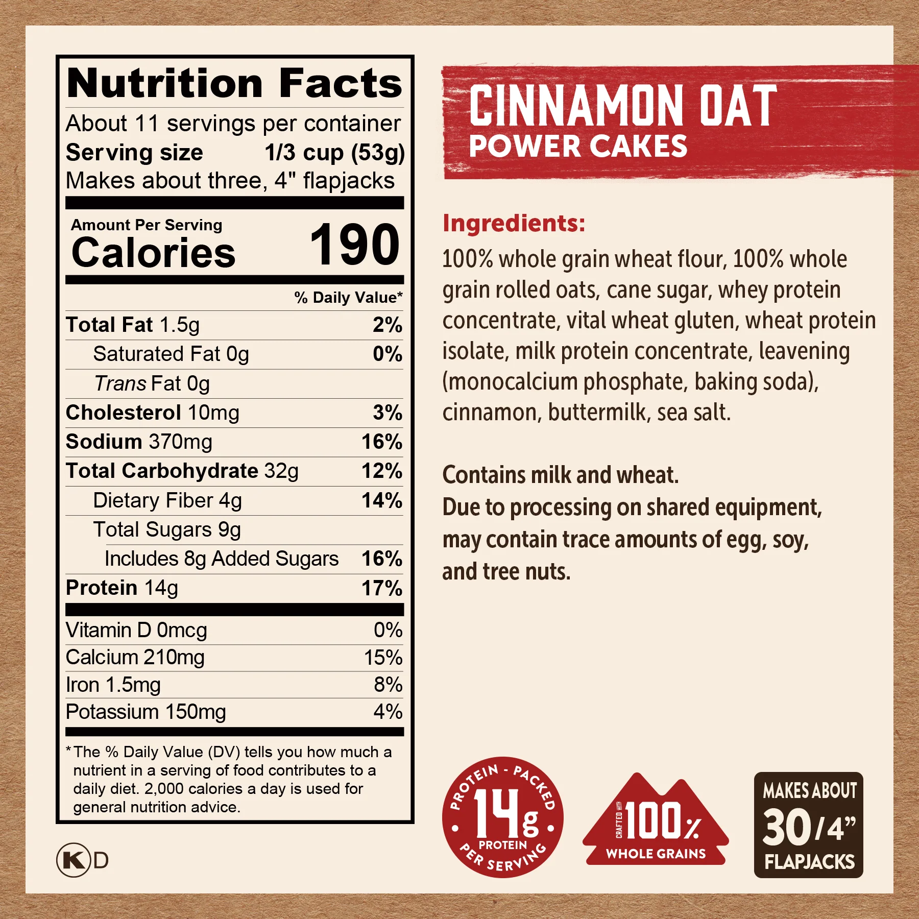 Cinnamon Oat Power Cakes - Image 5
