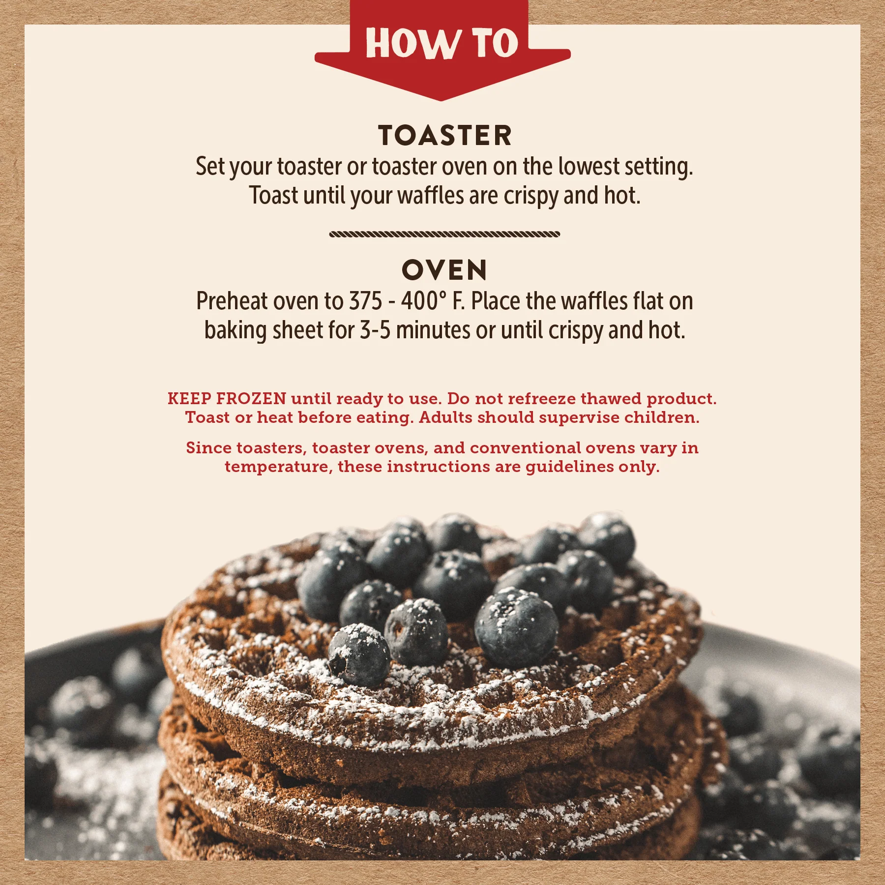 Dark Chocolate Power Waffles - Image 4