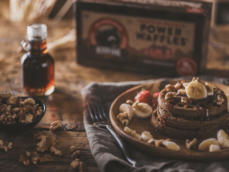 Dark Chocolate Power Waffles - Image 6