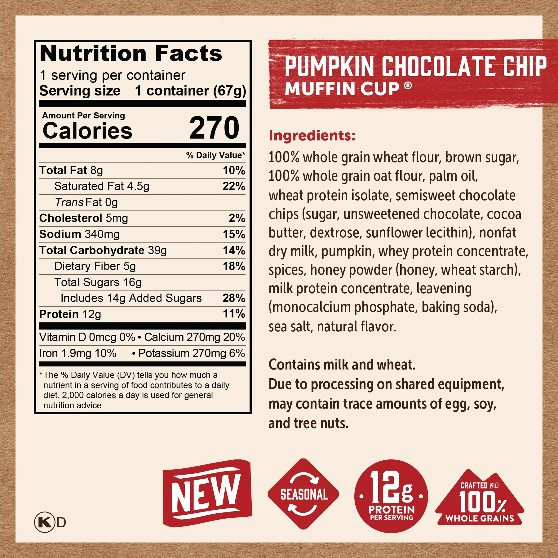 Pumpkin Chocolate Chip Minute Muffin - Image 5