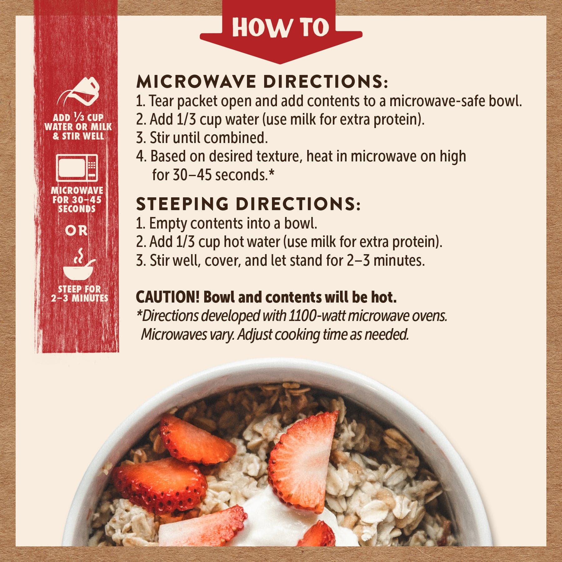 Strawberries & Cream Oatmeal Packets - Image 5